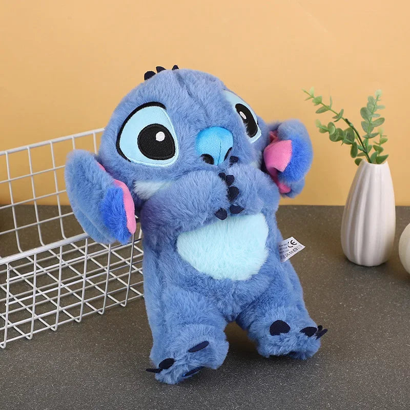 Lilo & Stitch Plush – Soothing Breathing Toy with Light & Music for Toddlers
