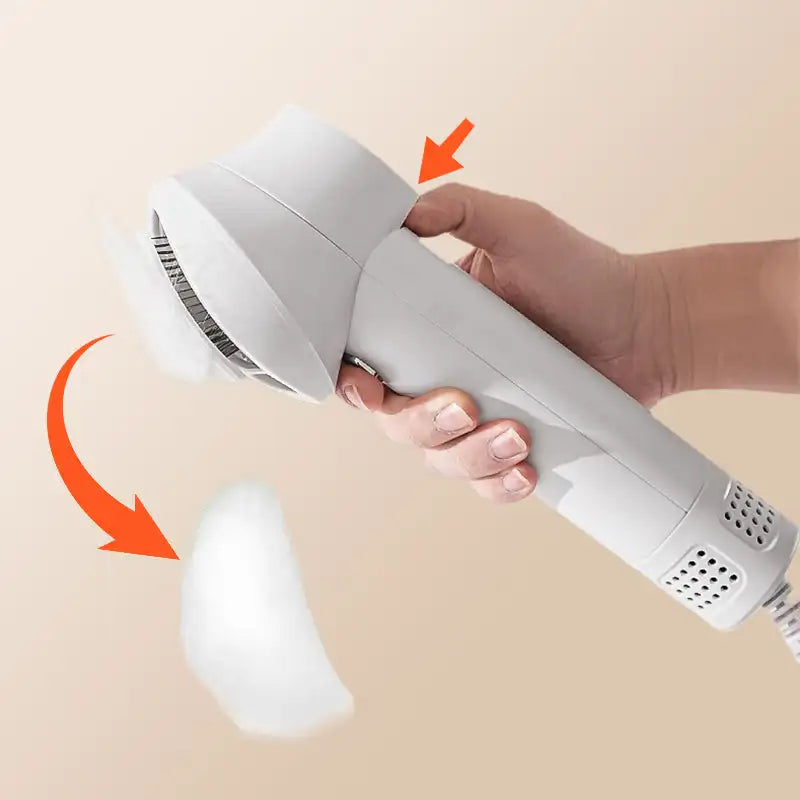 2-in-1 Pet Hair Dryer & Brush – Quiet Dog Grooming Blow Dryer for Cats & Dogs